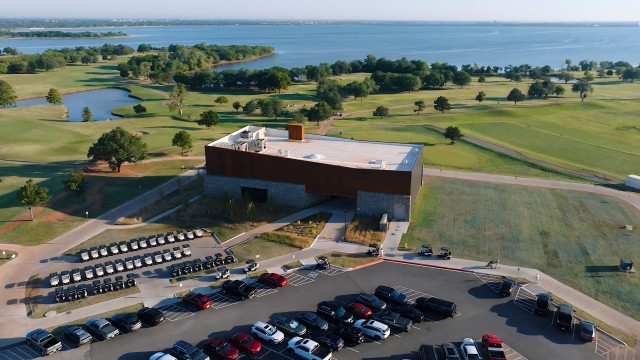 Lake Hefner Golf Club course